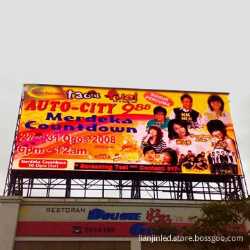 LED Outdoor Digital Full Color Video Billboard with PC Control Software